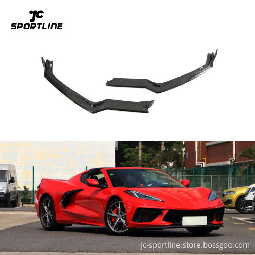 C8 Z06 Carbon Fiber Front Lip - Chevrolet Corvette C8 Z06